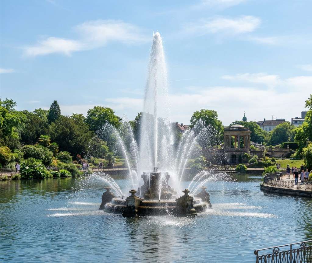 Lake Fountain